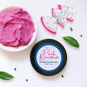 Perfectly Posh Absolute Passionfruit Coconut Oil & Pink Kimono Body Scrub NEW